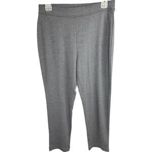 Hasting & Smith Petite Slim Leg Pants Gray Petite M NWT Stretch Comfort Pull-On